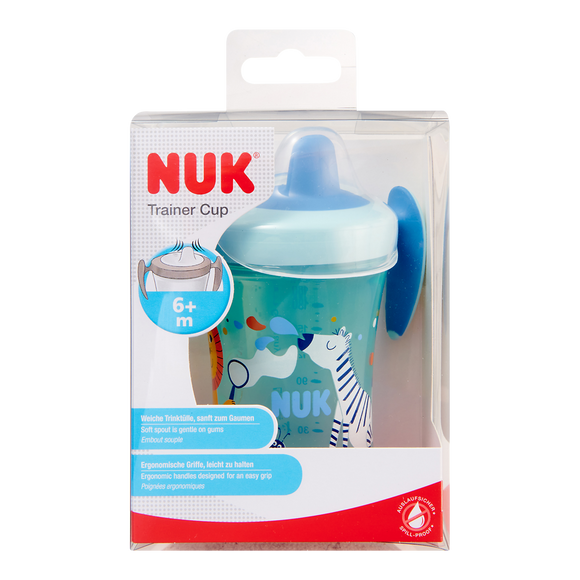 Tasse a poignees et embout souple "trainer cup" +6 mois 240 NUK