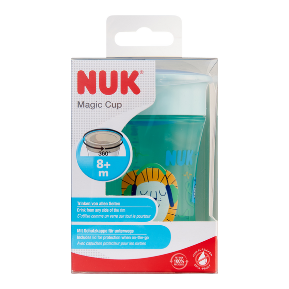 Tasse 360° silicone "magic cup" +9 mois 240 ml NUK