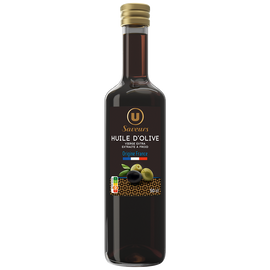 U SAVEURS Huile d'olive vierge extra Bouteille 50cL