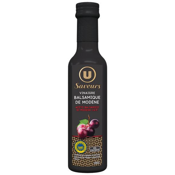 U SAVEURS Vinaigre balsamique 25cl