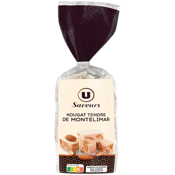 U SAVEURS Nougat de Montélimar  sachet de 200g