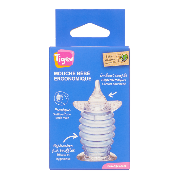 Mouche bebe ergonomique TIGEX