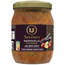 U SAVEURS Ratatouille cuisinée en Provence - Bocal 520g
