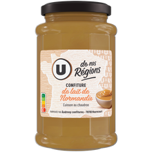 U DE NOS REGIONS Confiture de lait de Normandie 320g