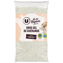 U DE NOS REGIONS Gros sel de Guérande - Sac 1kg