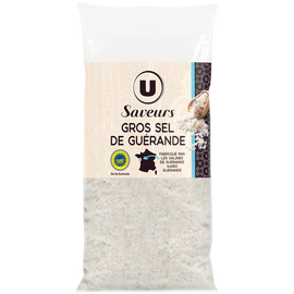 U SAVEURS Gros sel de Guérande   - Sac 1kg
