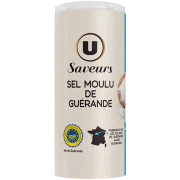 U SAVEURS Sel moulu de Guerande  250g