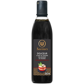 U SAVEURS Douceur à base vinaigre balsamique de Modéne , 250ml