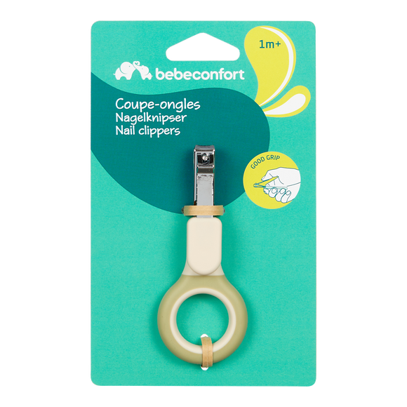 Coupe ongles ergonomique avec base support BEBE CONFORT