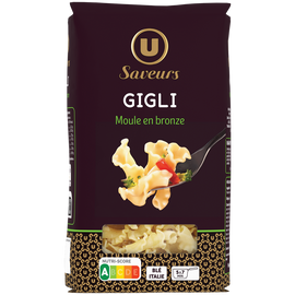 U SAVEURS Pâtes gigli nature sachet 500g