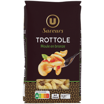 U SAVEURS Pates trottole sachet de 500g