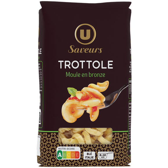 U SAVEURS Pates trottole sachet de 500g