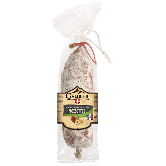 Véritable saucisson sec de Savoie nature, GALIBIER, 200g