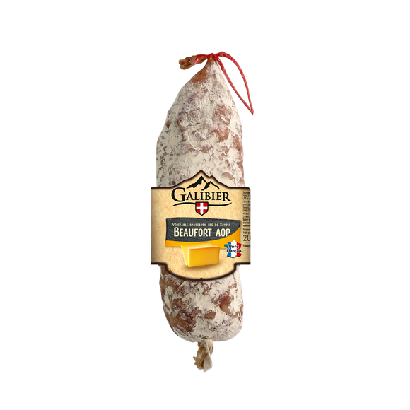 Saucisson sec au beaufort AOP, LE GALIBIER, 200g