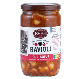 Ravioli pur boeuf MAISON RIVIERE 650G