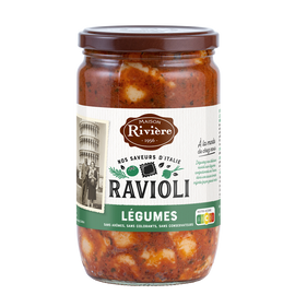 Ravioli légumes RIVIERE - 650g