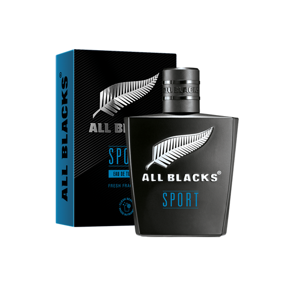 Eau de toilette Homme sport ALL BLACKS, Vaporisateur 80ml