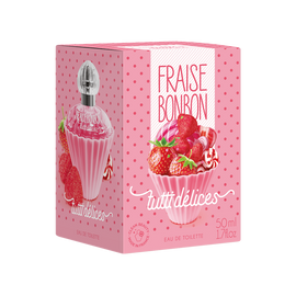 Eau de parfum fraise bonbon TUTTI DELICES vaporisateur 50ml