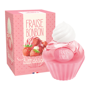 Eau de parfum fraise bonbon TUTTI DELICES vaporisateur 50ml