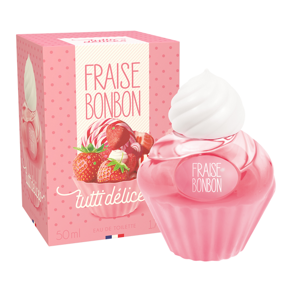 Eau de parfum fraise bonbon TUTTI DELICES vaporisateur 50ml