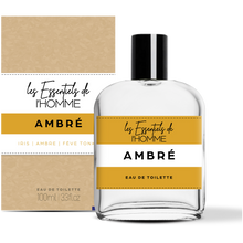 Eau de Toilette Ambré LES ESSENTIELS DE L'HOMME 100ml