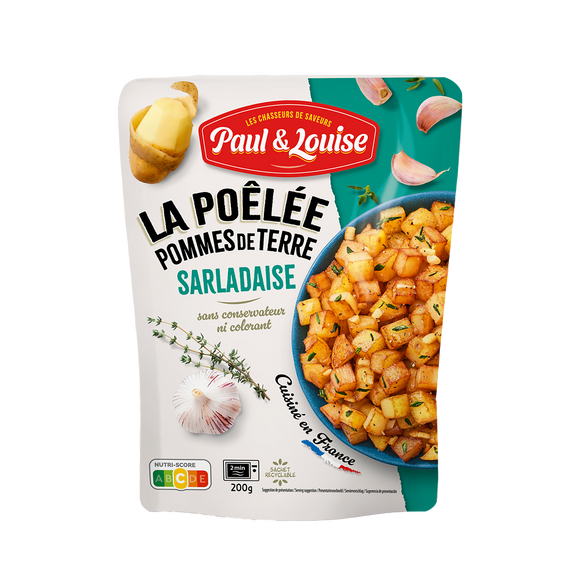La poêlée pommes de terre Sarladaise PAUL&LOUISE 200g