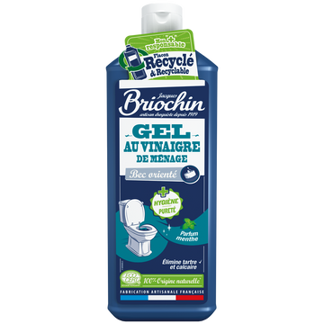 L'authentique vinaigre de ménage en gel Ecocert BRIOCHIN, flacon de 750ml