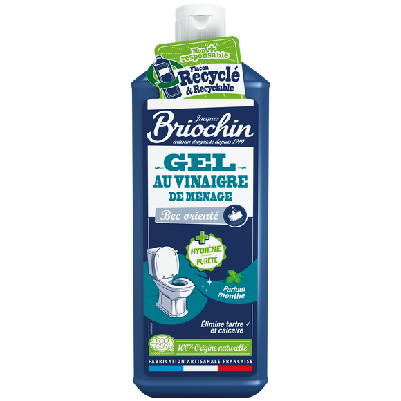 L'authentique vinaigre de ménage en gel Ecocert BRIOCHIN, flacon de 750ml