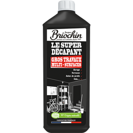 Super décapant gros travaux et toutes surfaces BRIOCHIN, flacon de 1l