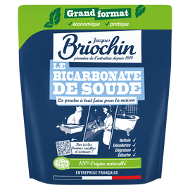 Nettoyant poudre Le bicarbonate de Soude BRIOCHIN, doypack de 900g