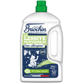 Lessive liquide peaux sensibles écocert BRIOCHIN, 2,27 L