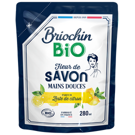 RECHARGE Savon liquide Zeste de citron 280ML COSMOS