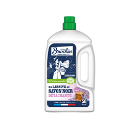 Lessive liquide au savon noir Ecocert BRIOCHIN, 2,27 litres
