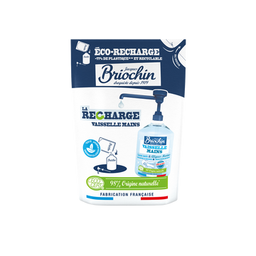 Liquide vaisselle main algue marine écocert BRIOCHIN rec.450ml