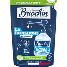 Recharge liquide vaisselle main BRIOCHIN algue marine écocert 450ml