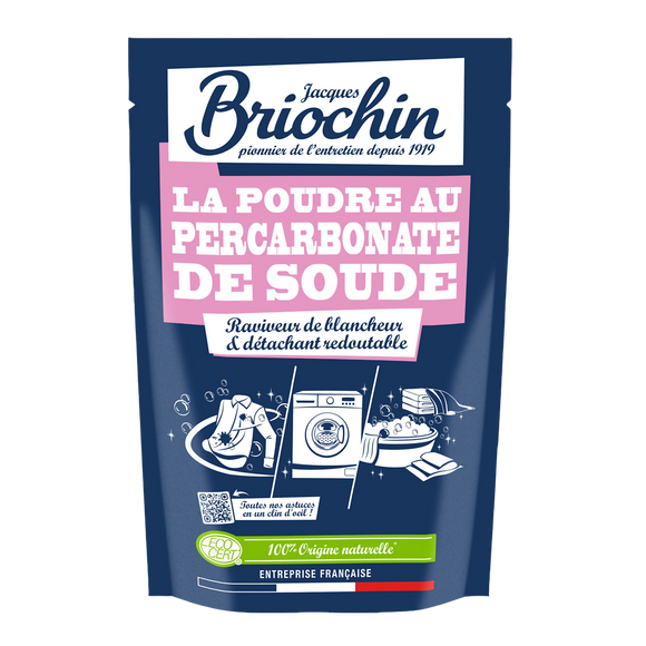 La poudre au percarbonate de soude BRIOCHIN Ecocert 500g