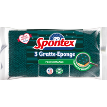 Eponges grattantes gratte-éponge performance SPONTEX, x3