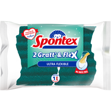 Eponges gratt&flex SPONTEX x2