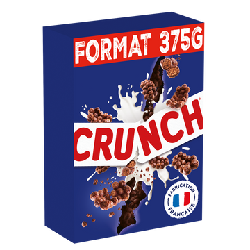 Céréales au chocolat CRUNCH - 375g