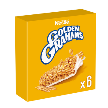 Barres de céréales GOLDEN GRAHAMS - 6x25g
