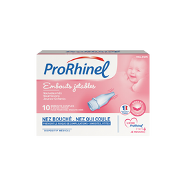 Embouts jetables souples PRORHINEL x10
