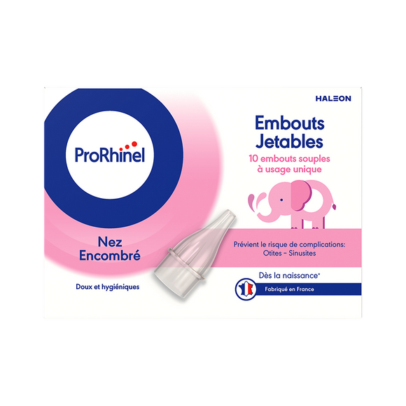 Embouts jetables souples PRORHINEL x10
