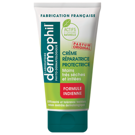Crème mains phyto réparatrice formule indienne DERMOPHIL, 75ml