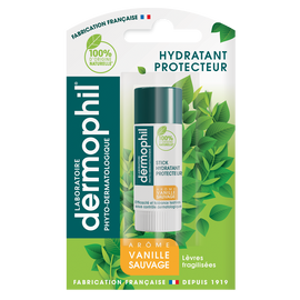 Stick lèvres phyto vanille réparateur formule indienne DERMOPHIL