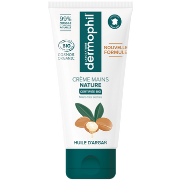 Crème mains DERMOPHIL nature bio 75ml