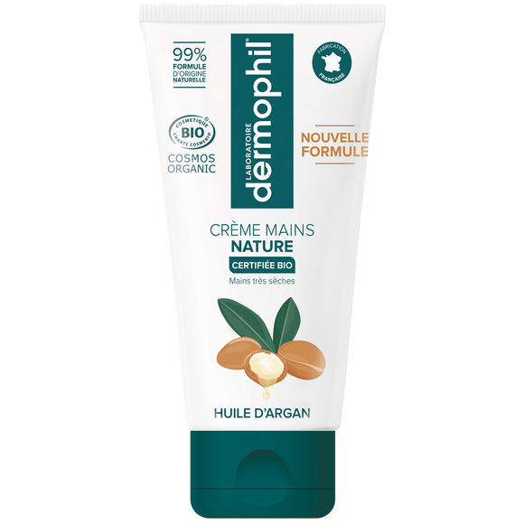 Crème mains DERMOPHIL nature bio 75ml
