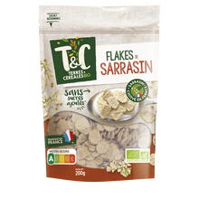 Flakes de sarrasin Bio TERRE & CEREALES, paquet de 200g