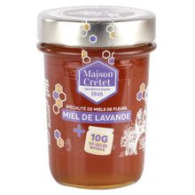 Miel de lavande maritime et gelée royale MIEL CRETET, 250g