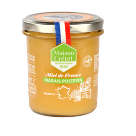 Miel du Marais Poitevin LES RUCHERS DU GUE, pot de 425g