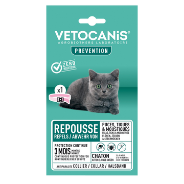 Collier chaton VETOCANIS, 16g